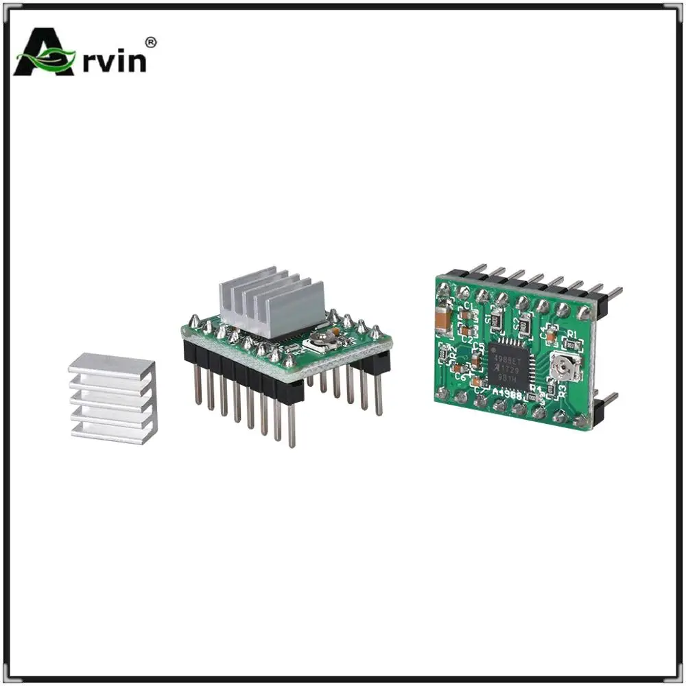 4 шт./лот 3d принтер части StepStick DRV8825/A4988 Драйвер шагового двигателя Перевозчик Reprap