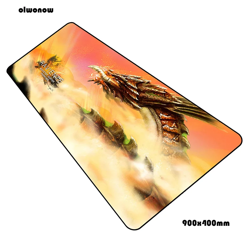 Коврик для мыши monster hunter, геймер, инди-поп, 90x40 см, коврик для мыши notbook, игровой коврик для мыши, Domineering pad, коврик для мыши, стол для компьютера, коврики для мыши - Цвет: size900x400x2mm