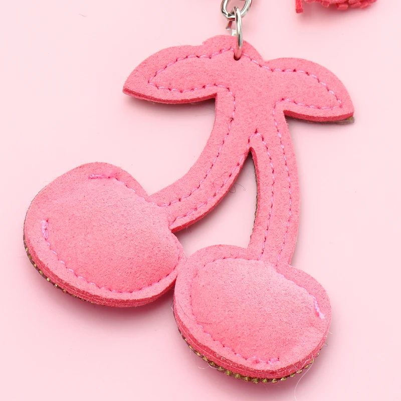 Брелки с ананасом клубникой и фруктами для женщин девушек брелок ключей