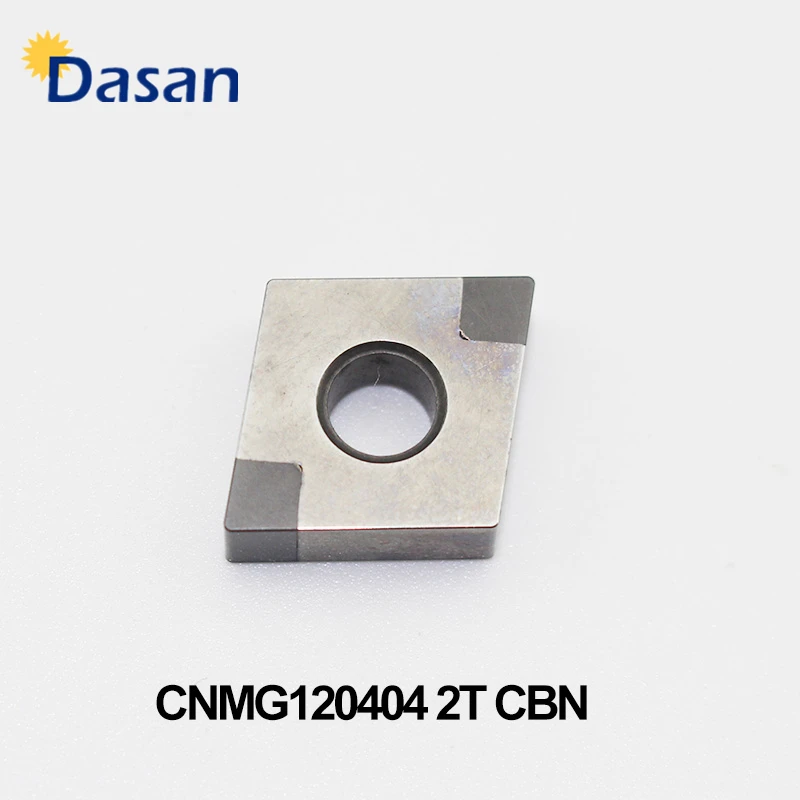 10Pcs Turning Insert CNMG120404 2T CNGA 120408 Cubic Boron Nitride CBN INSERT Tipped PCBN Blade for Hardened Material | Инструменты