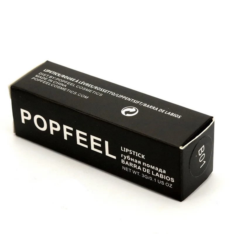 Popfeel водостойкая матовая губная помада макияж длинный долговременный