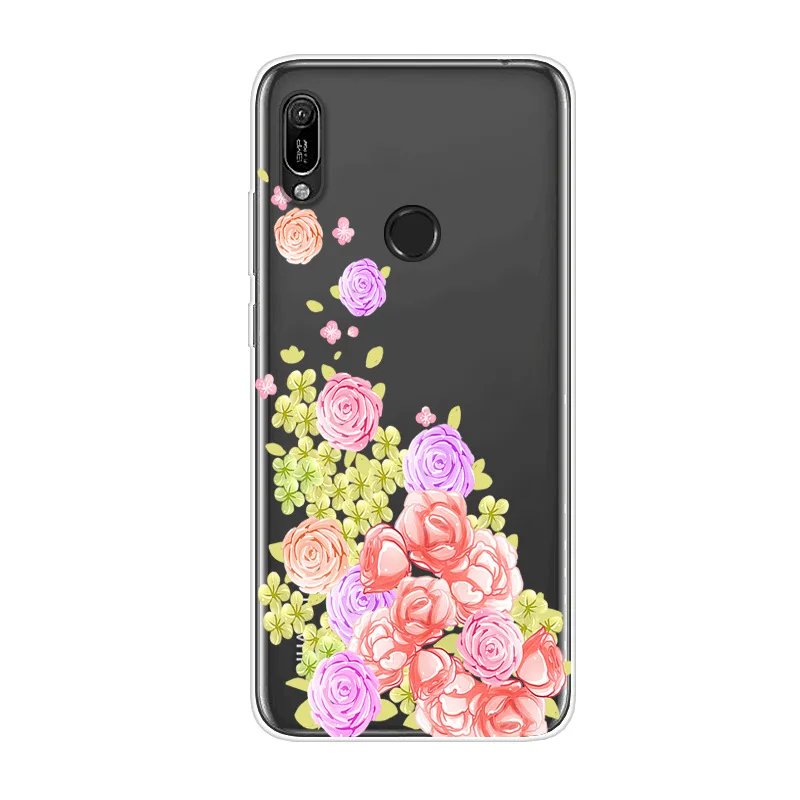 P27 Для huawei Y6 Чехол Мягкий ТПУ силиконовый чехол для телефона для huawei Y6 чехол Fundas для huawei Y 6 чехол Coque Y62019 Capa - Цвет: P27