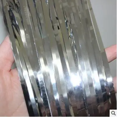 Декоративный дождевой занавес 2 м золотые дождевые занавески для дня рождения