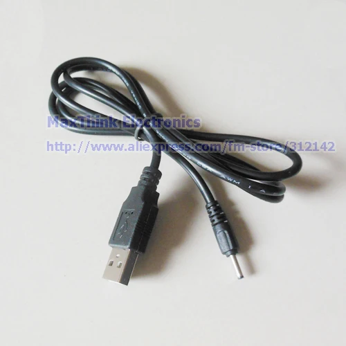 Высокое качество USB кабель для зарядки папа до 0 7x2 5 мм DC мощность штекер
