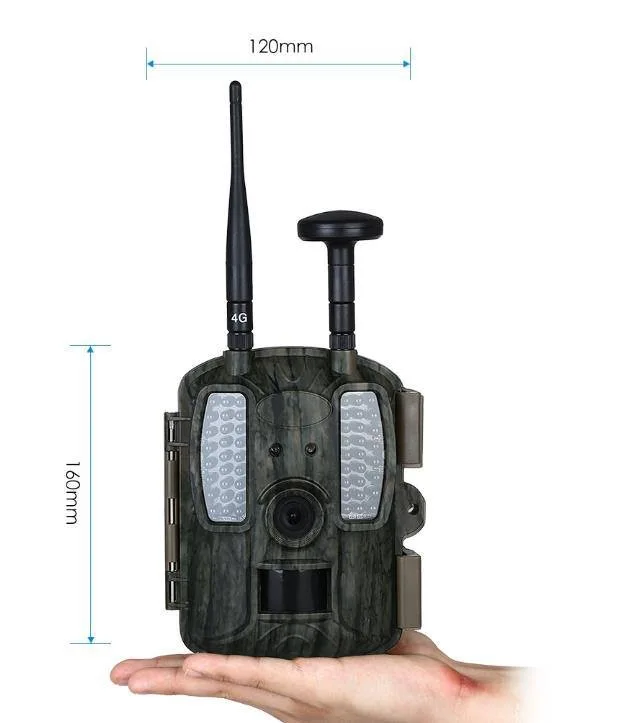 12MP 1080P лучшее качество изображения Водонепроницаемая 4G LTE сотовая камера для