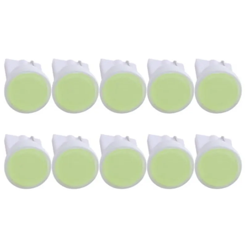 SEKINEW 10 шт. практичный автомобильный белый 1LED COB SMD T10 W5W, на танкетке, с боковой светильник лампы 12V интерьерные аксессуары украшения