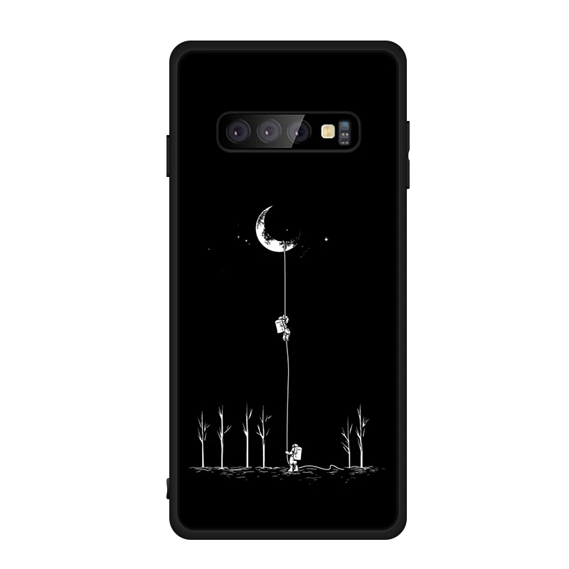 22 Чехол с узором для samsung Galaxy S10E S10 S9 S8 Plus, матовый Силиконовый чехол для телефона s, 10, 9, 8, 10e, милые забавные крутые Чехлы для влюбленных - Цвет: 22