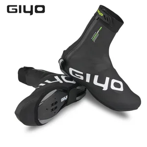 GIYO Waterproof Cycling Overshoes Bicycle Shoes Covers Bike Reflective Windproof MTB Road Winter Fle