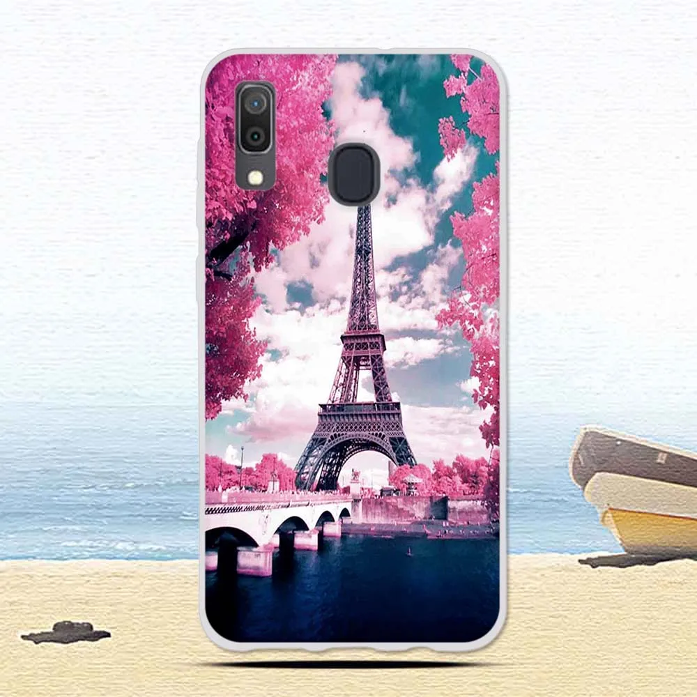 Роскошный чехол из ТПУ для samsung Galaxy A20 A30, мягкий силиконовый чехол с рисунком для samsung A 20 30, чехол s, чехлы для телефонов - Color: 20