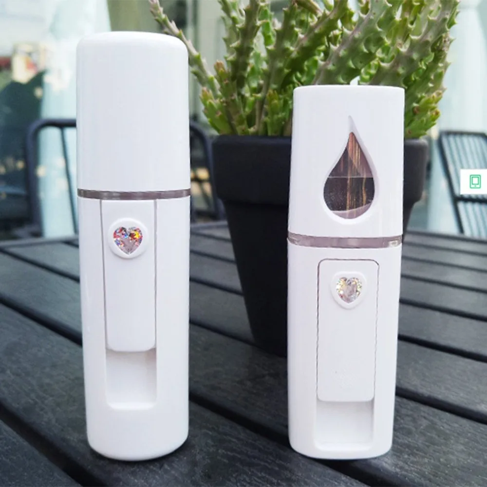 Красота паром уход за кожей лица метр зарядка через Usb портативный наноспрей