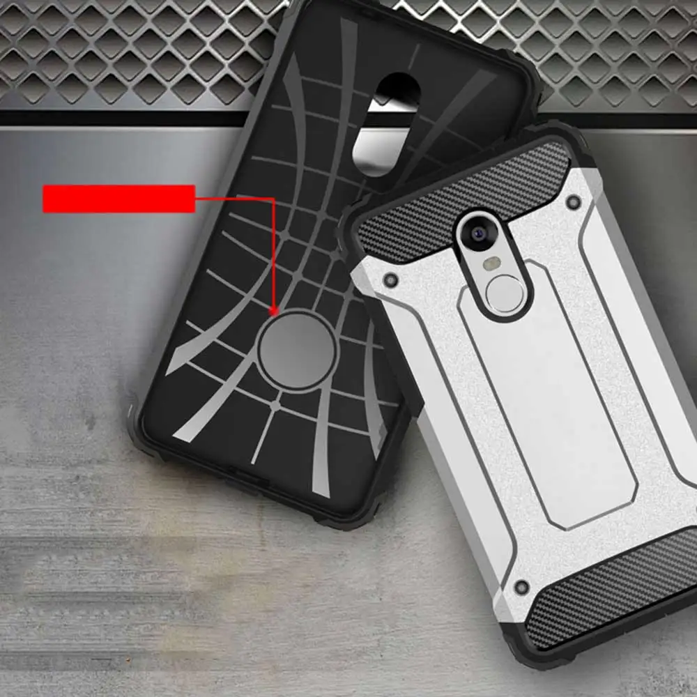 Чехол LOKAKA Armor для Xiaomi redmi 5 Plus прочное покрытие ПК 2 в 1 полное Чехлы Сумки телефонов