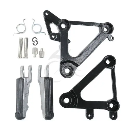 Комплект передних подножек для Honda CBR400 NC23 1988 1989 88 89 алюминиевые мотоциклетные 2