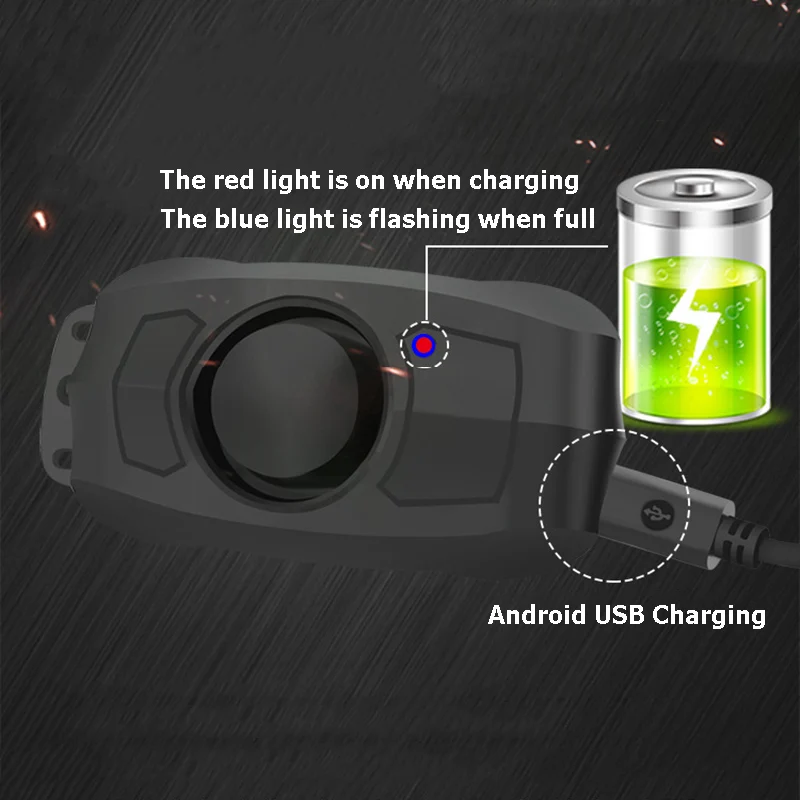Велосипедный охранная сигнализация usb зарядка беспроводной пульт дистанционного управления вибрационное устройство MTB дорожный велосипед замок безопасности велосипедный Звонок рожок PA0125