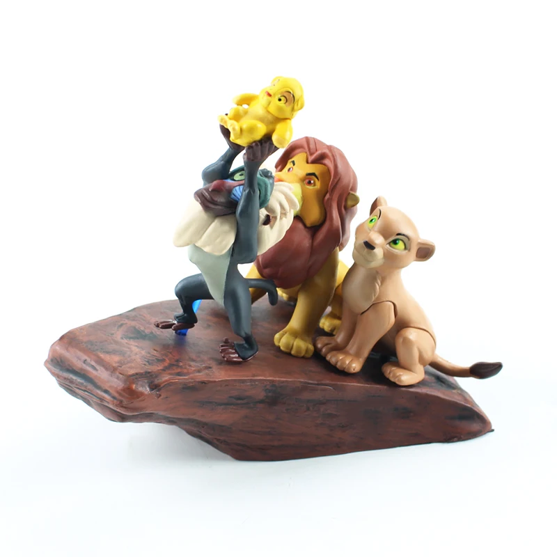 7 шт./компл. фигурки героев мультфильма Король Лев игрушки Simba Nala Mufasa Sarabi Pumbaa Timon Zazu