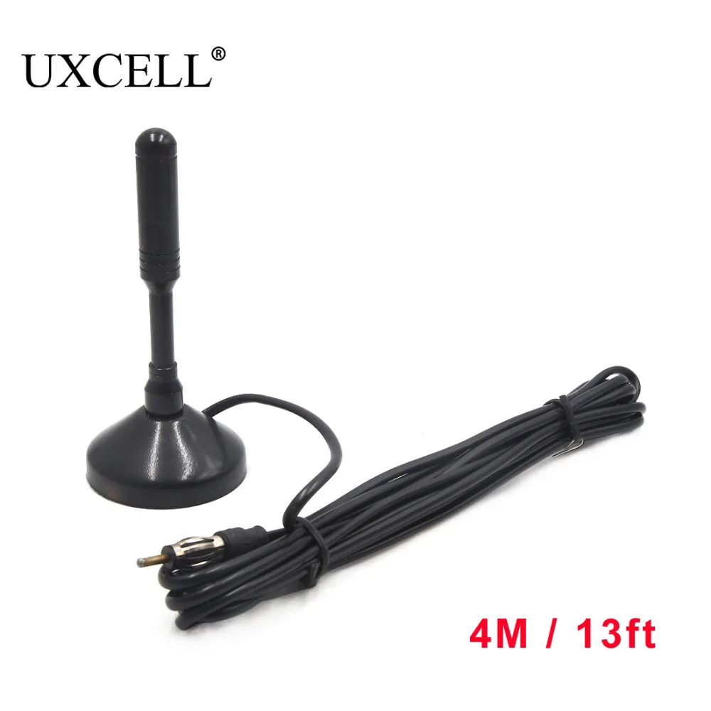 UXCELL Черная Магнитная база автомобиль грузовик сигнал радио AM FM антенна w 4 м/13 футов кабель