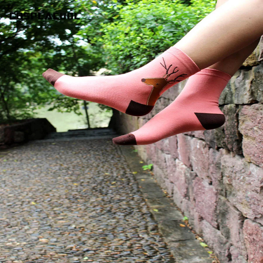 Новинка 2017 модные женские носки большого размера в стиле Харадзюку ретро