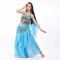 5pcsset belly dancing costume sets egyption egypt belly dance costume bollywood costume indian dress bellydance dress