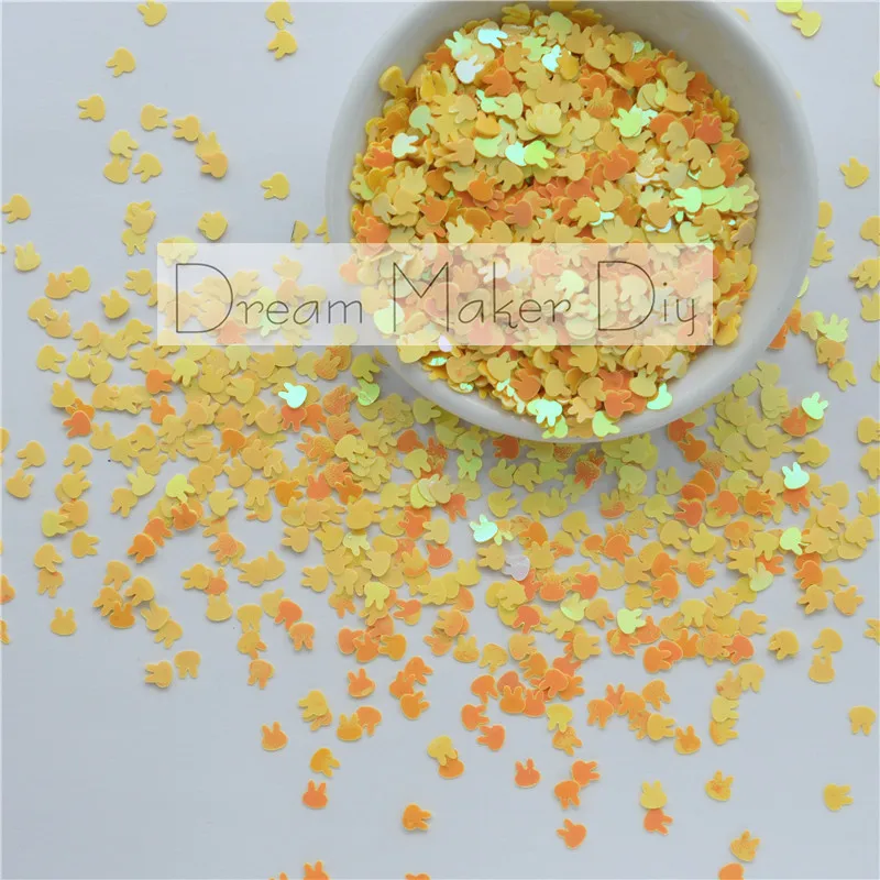 2000 шт./лот (25 г) 5 мм AB Rabbit/Bunny свободные блестки блестящие пайетки для шитья свадьбы конфетти рукоделие