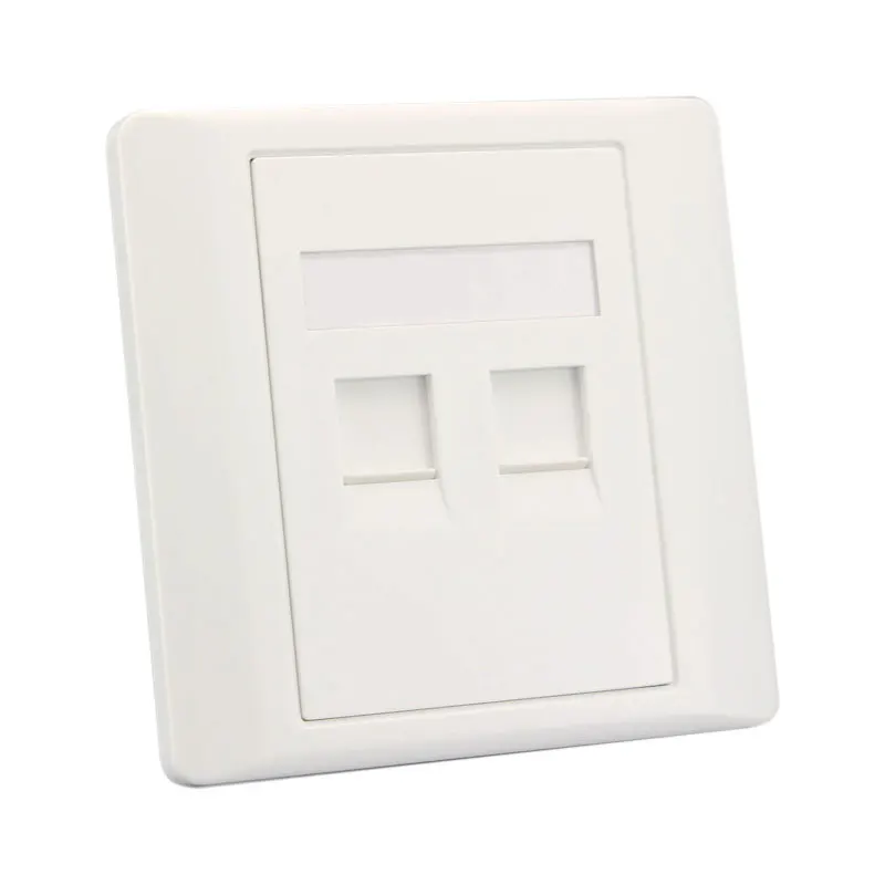 A1 86 Тип сети CAT6 RJ45 розетка для стены с CAT3 RJ11 Телефонная настенная пластина розетка Keystone Лицевая панель для дома - Тип: A1
