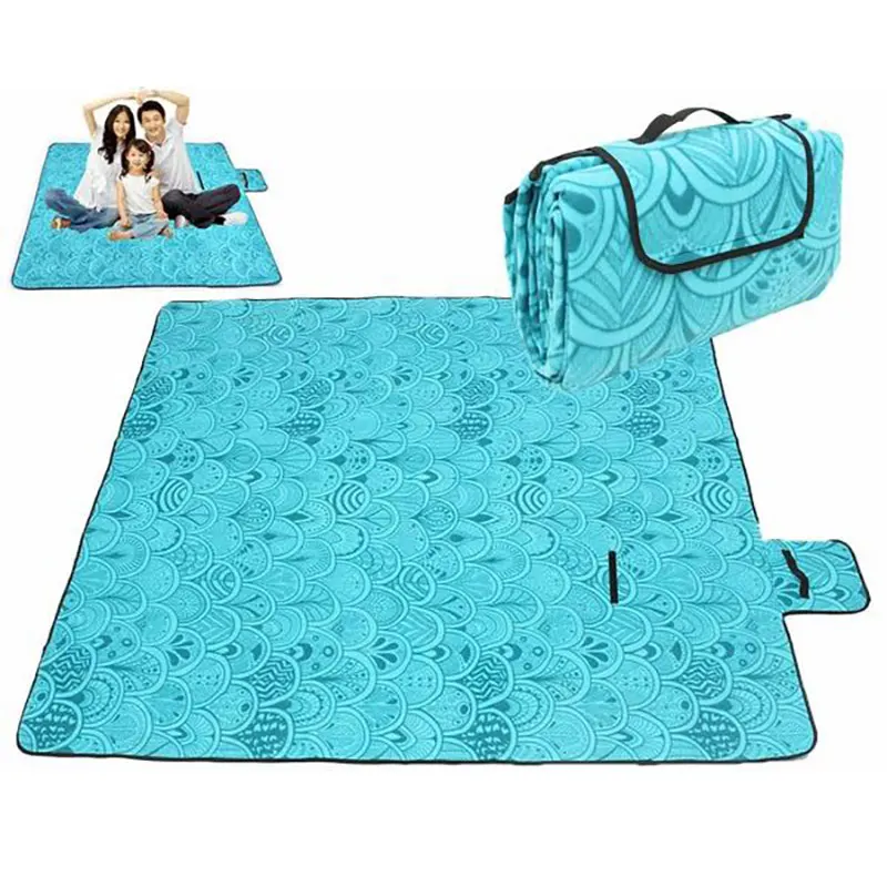 Водонепроницаемый складной коврик для пикника уличный кемпинг Пляжное