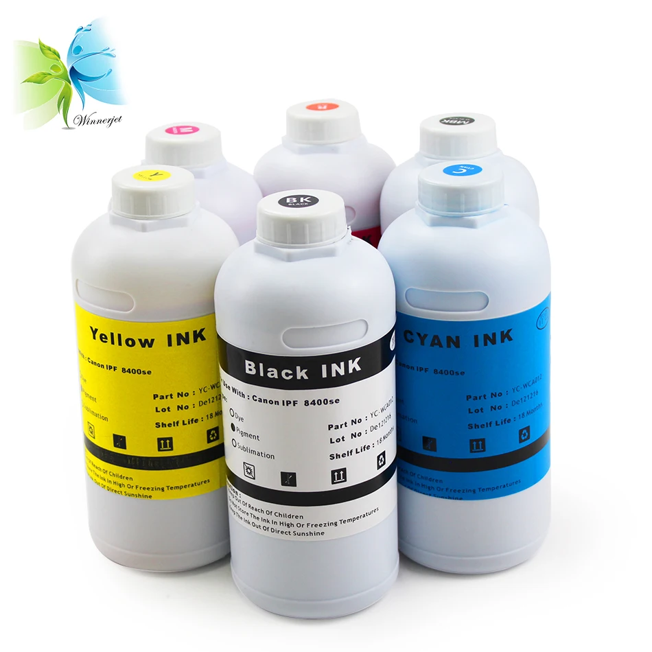 Чернила для принтера Canon IPF8400SE IPF 8400SE 1000 мл|pigment ink|ink for canoncartridge ink |