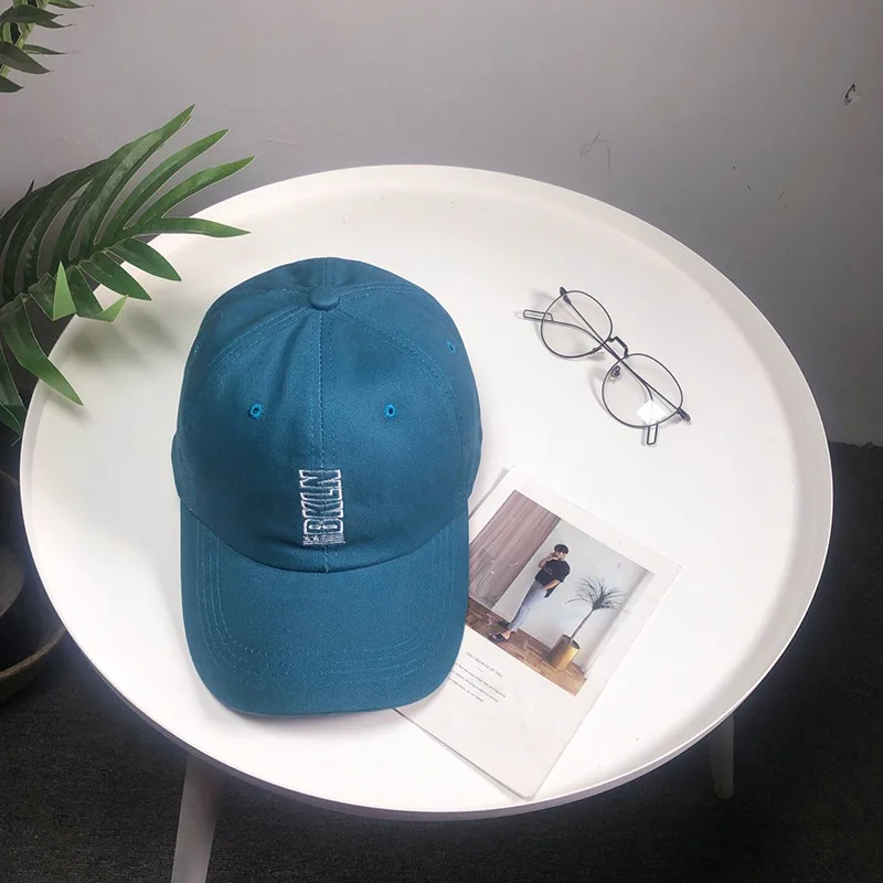 2019 корейская версия для мужчин и женщин новая шляпа с буквами дикая кепка