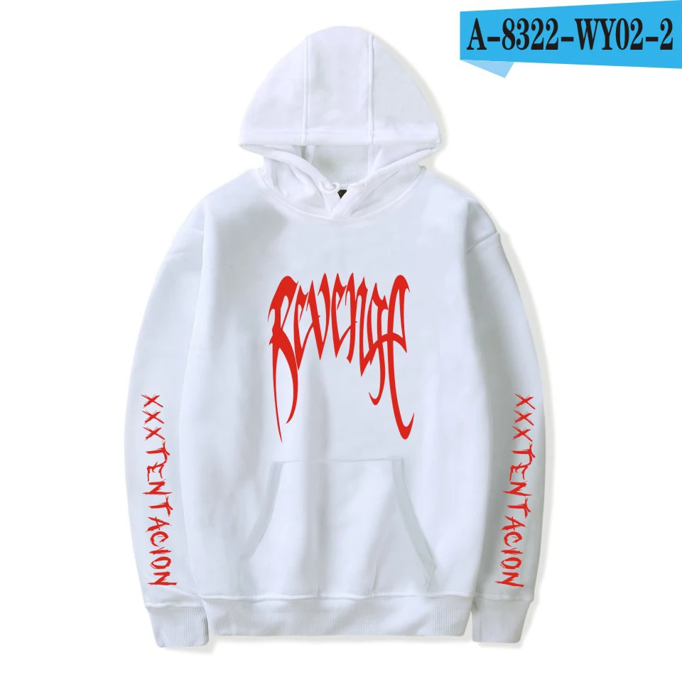 white Новинка, XXTentacion толстовки для мужчин и женщин, модные толстовки с принтом xxxtentacion, мужские толстовки Harajuku, хип-хоп толстовки, топы - Цвет: white
