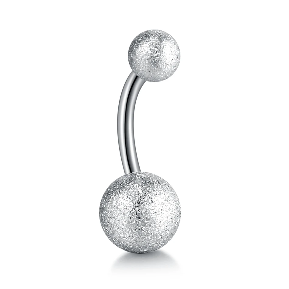 Silver 1.6x10x5x8mm 1 шт., стальная серьга для пирсинга, 14 г, розовое золото, серьга-гвоздик для пупка, пупка, пирсинг, висячие серьги, пирсинг для пирсинга, сексуальные женские ювелирные изделия - Окраска металла: Silver 1.6x10x5x8mm