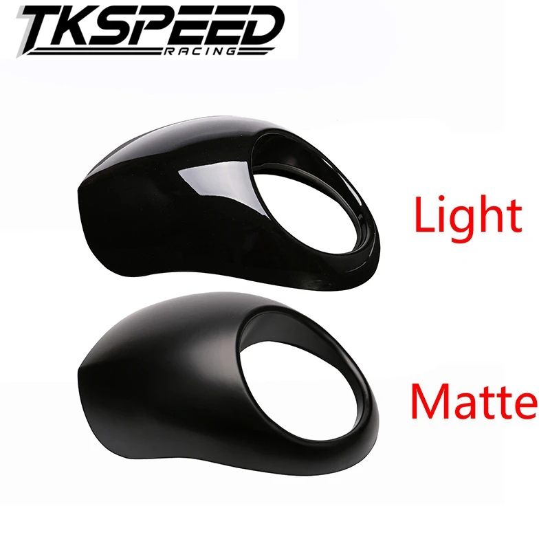 TKSPEED motorcycle Headlight Plastic Front Visor Fairing Cool sportster Mask Bezel For Harley 883 XL1200 Dyna Sportster FX|sportster