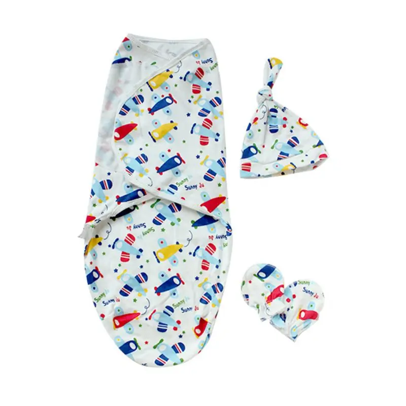1 комплект пеленки + шапка перчатки облегающая спальный мешок для купания одеяло