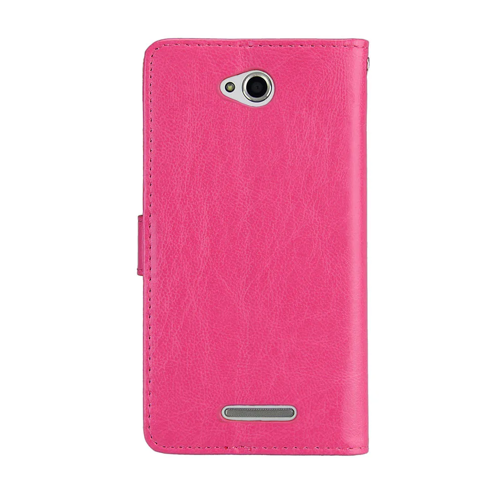 Для sony Xperia C2305 чехол из искусственной кожи флип-Бумажник Стенд чехол для телефона s для sony Xperia C 2305 S39H C2305 чехол Деловой кошелек сумка