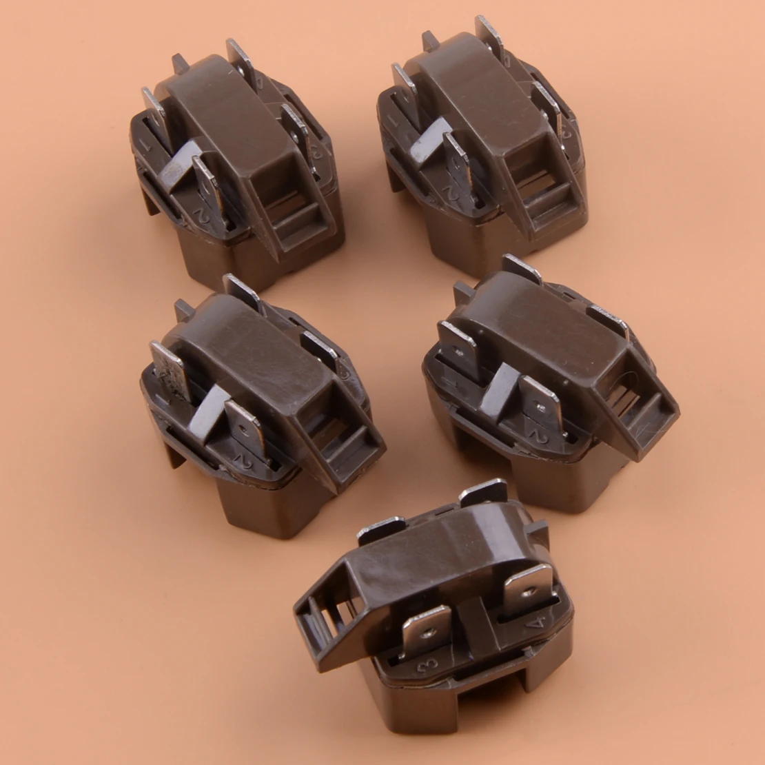 5 шт. 4 Pin PTC пусковое реле IC-4 подходит для компрессор холодильника с морозильником