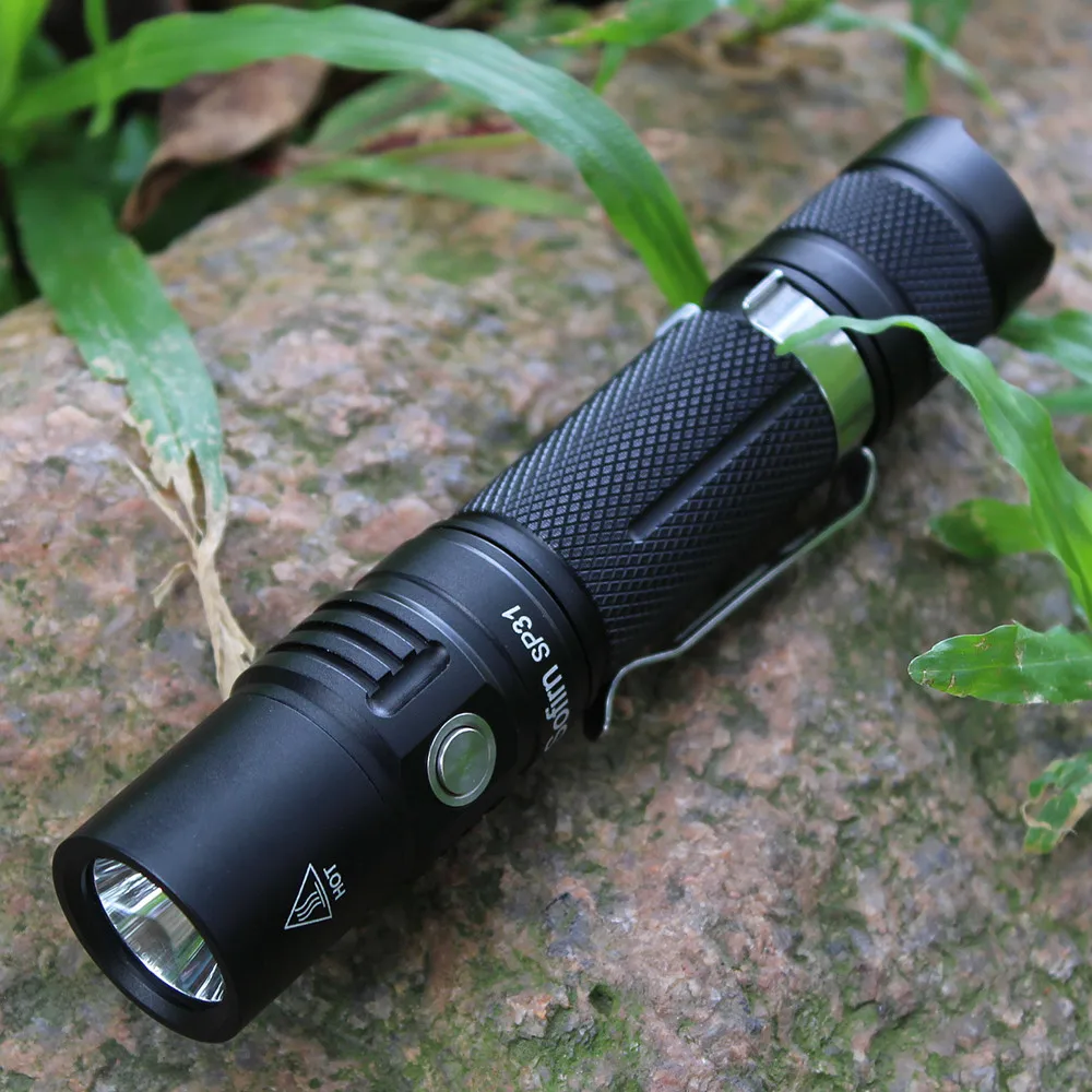 Sofirn sp31 EDC светодиодный фонарик 18650 Torch Light cree xpl2 мини удобный брелок Фонарь