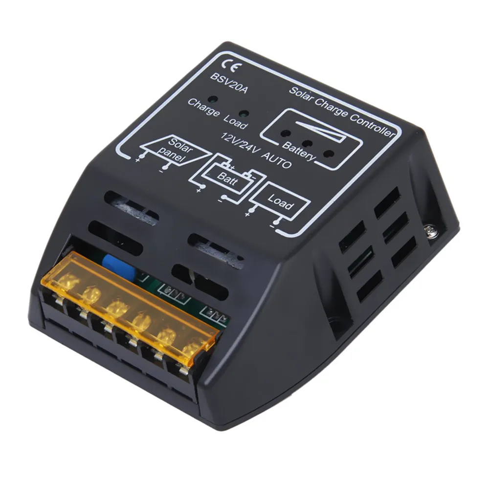 Горячая Mppt 20A 12 V/24 V Солнечная Панель Контроллер заряда батареи Автоматический Переключатель Регулятор безопасная защита солнечные контроллеры