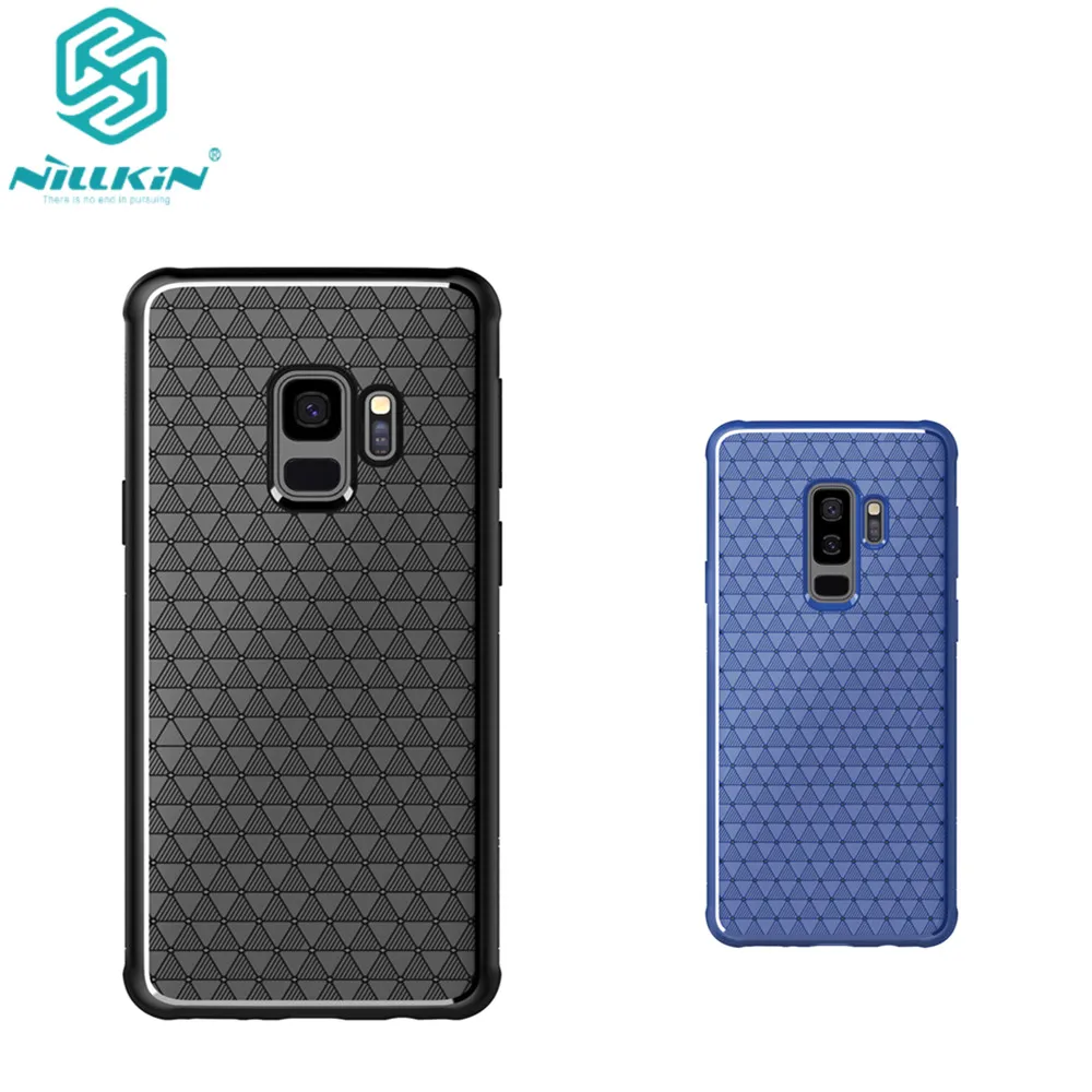 Оригинальный модный плетеный чехол NILLKIN для Samsung Galaxy S9 plus из ТПУ с рассеиванием
