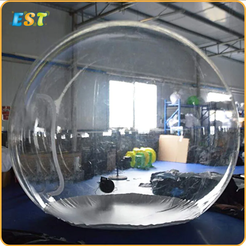 Бесплатная доставка прозрачные надувные палатки с пузырьками для кемпинга