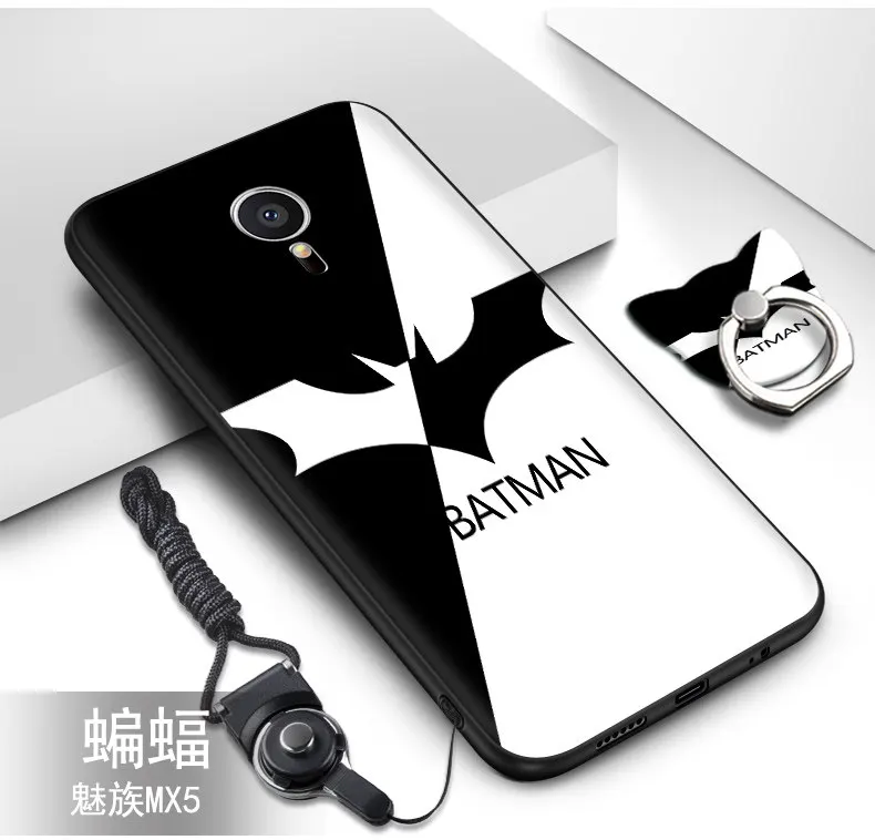 meizu pro 6 case.22 colors Top sales tpu silicone cover+Lanyard with cute pattern Ring back cover case for |