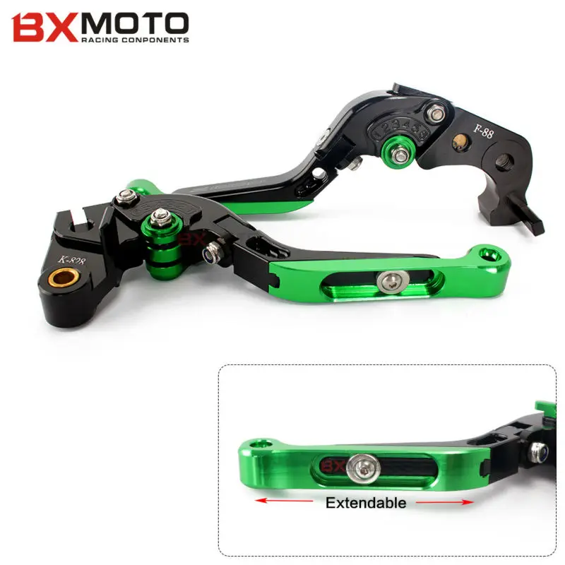Аксессуары для мотоциклов Мотоцикл Cnc алюминиевый Зеленый тормозной рычаг
