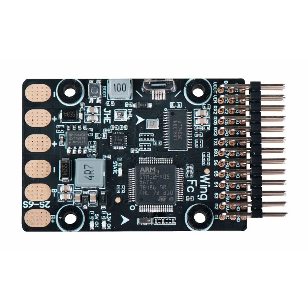 1 шт. F4 с видом от первого лица неподвижным крылом Flying wing FC 10DOF INAV полета Управление