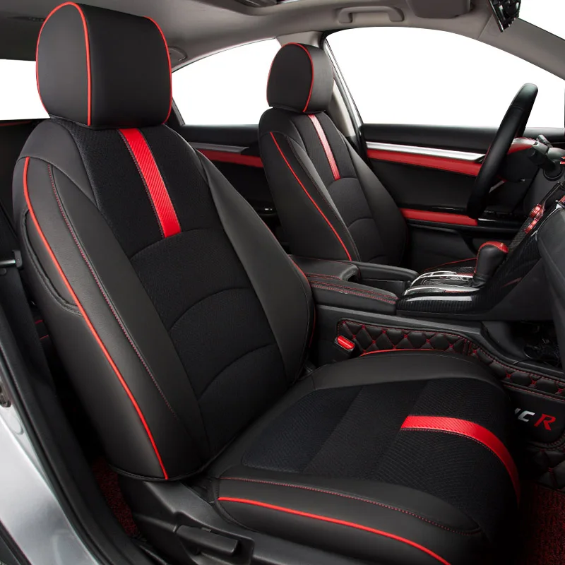 Автомобильный кожаный чехол для сиденья kia sportage 4 cerato k3 carnival rio k2 3 4 оптимальные аксессуары Чехлы для автокресел - Название цвета: color 4