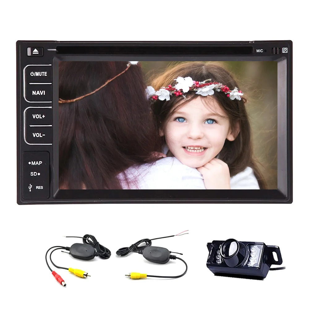 Головного устройства PC Авто Радио стерео CD авто 6.2 дюймов AMP музыки в Deck Прокат