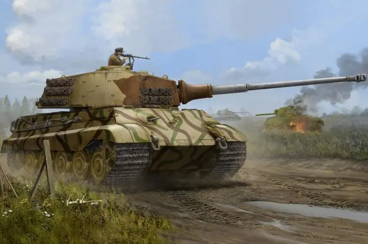 1/35 немецкий Sd. kfz Tiger King тяжелый танк Henschel башенка 84533