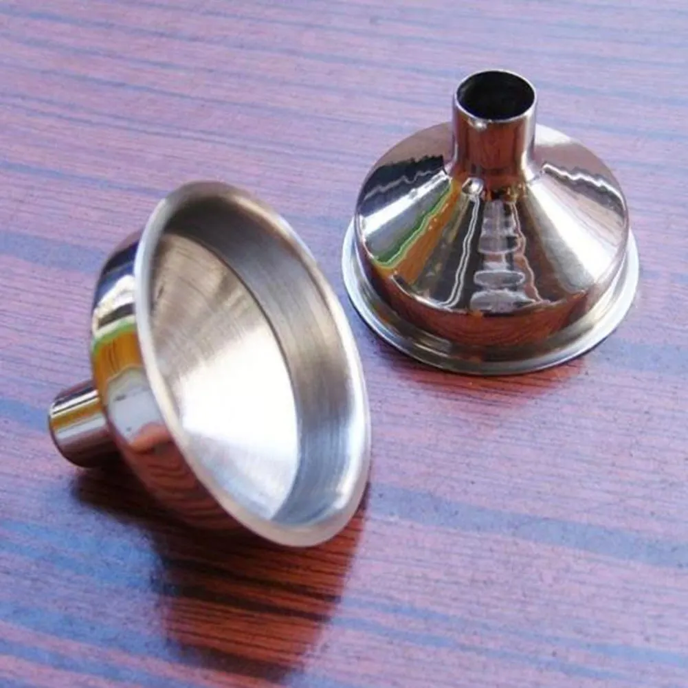1/3PCS Kitchen Funnel Stainless Steel Oil Hopper Filter Tools for Fitting Small Bottles Wine Pot Containers | Дом и сад