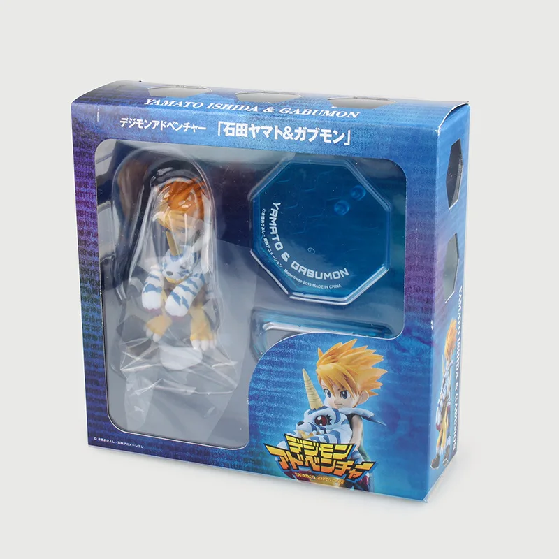 HKXZM фигурка 12 см Digimon Adventure ишида Ямато и габумон ПВХ коллекционная игрушка модель