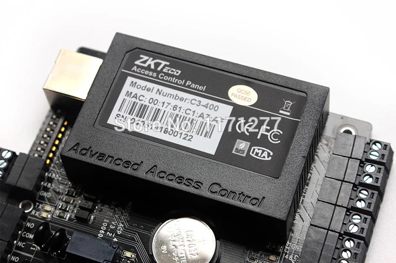 ZK C3 400 четыре панель управления доступом к двери TCP/IP linux система единый контроль