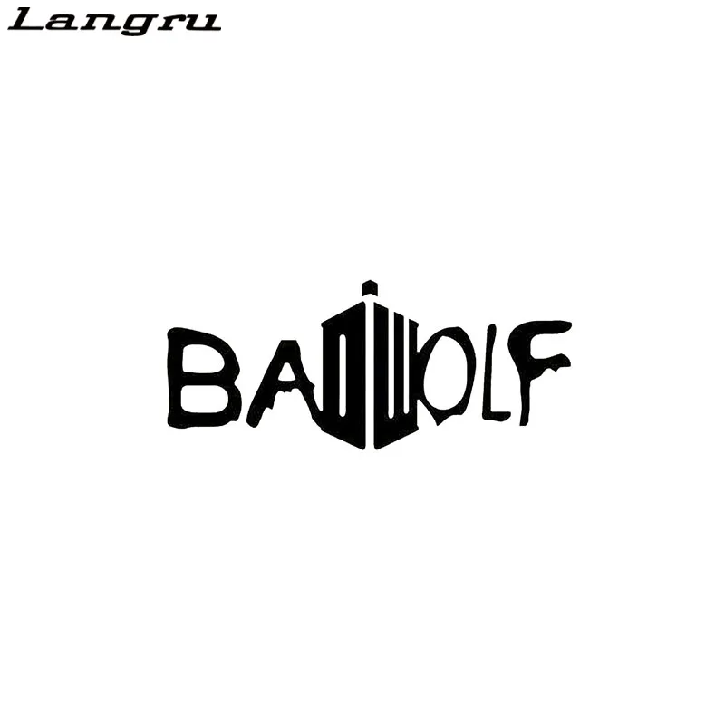 Виниловая наклейка Langru Bad Wolf Dr Who оригинальные наклейки для стайлинга автомобиля