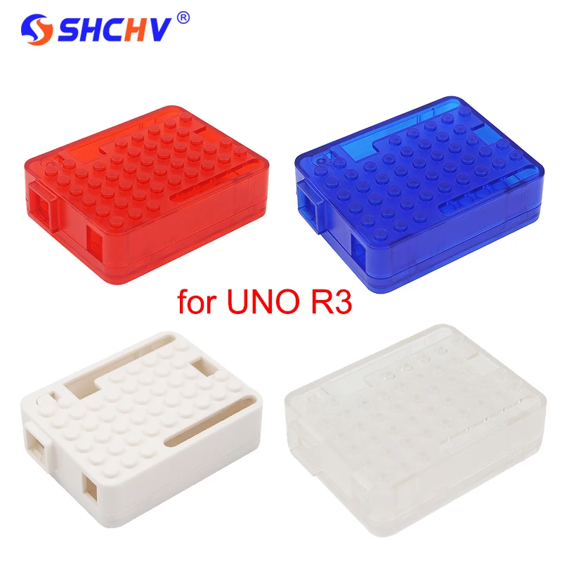 Чехол из АБС пластика для UNO R3 прозрачный корпус Arduino One CH340g CH340 Atmega16u2|case for|case casecase