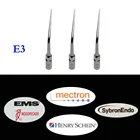 3 шт.лот стоматологический ультразвуковой пьезоэлектрический скейлер наконечник Эндо советы E3 для EMS с дятлами рост