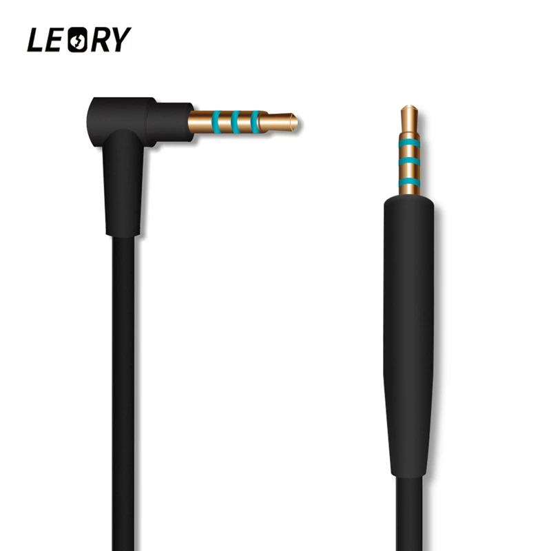 Аудиокабель LEORY с разъемом 2 5 мм на 3 для Bose QC25 тихие удобные наушники микрофоном
