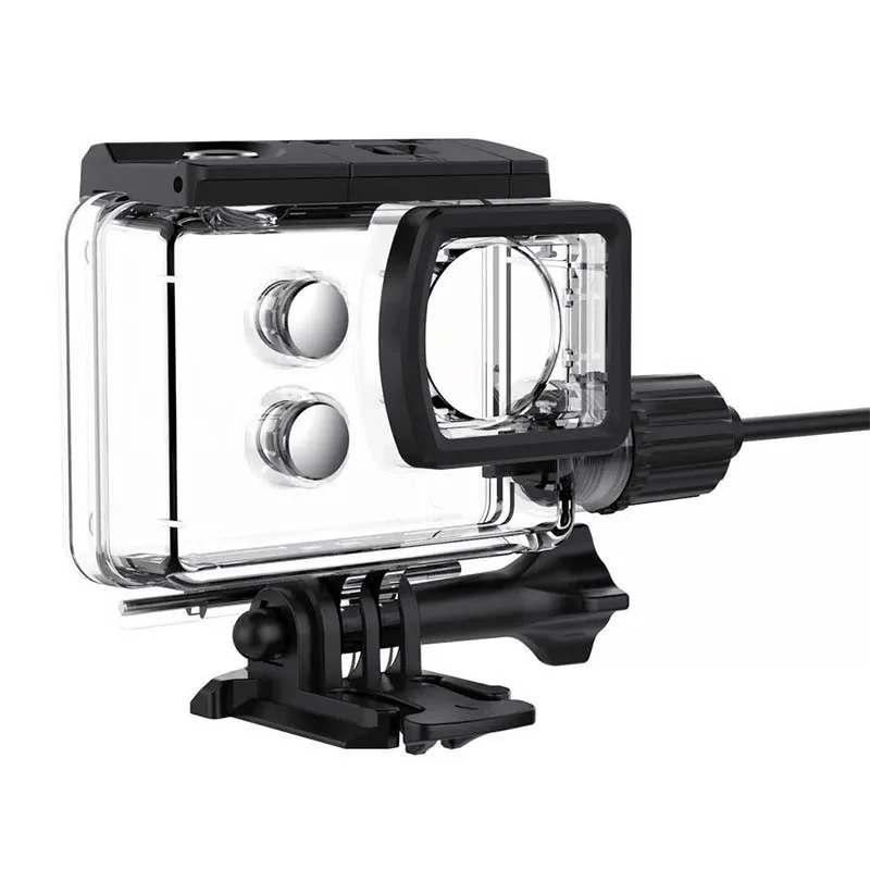 Водонепроницаемый корпус с usb-кабелем для SJCAM SJ7 Star Action Camera Аксессуары Набор |